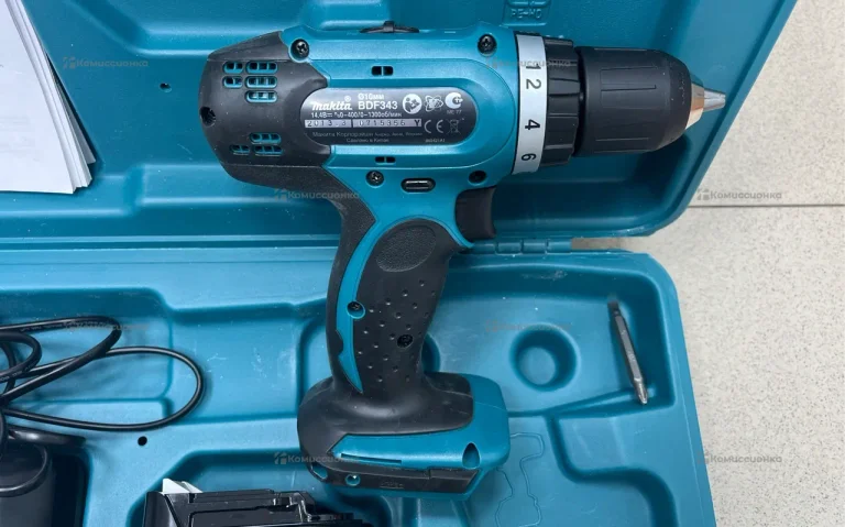 аккумуляторная дрель шуруповерт Makita BDF343