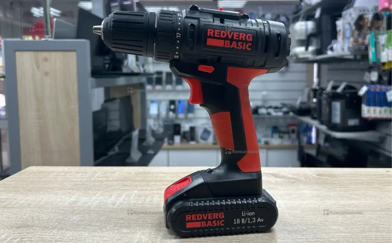 Аккумуляторная дрель-шуруповерт RedVerg SD18L/1-2