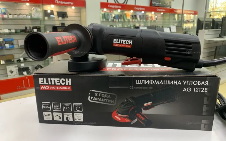 ушм Elitech AG 1212E 1200W
