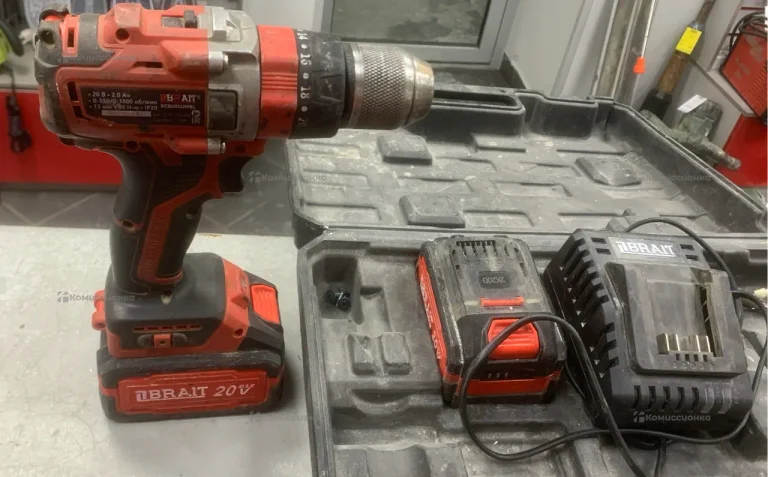 Бесщеточная дрель шуруповерт BCD20SUMBL