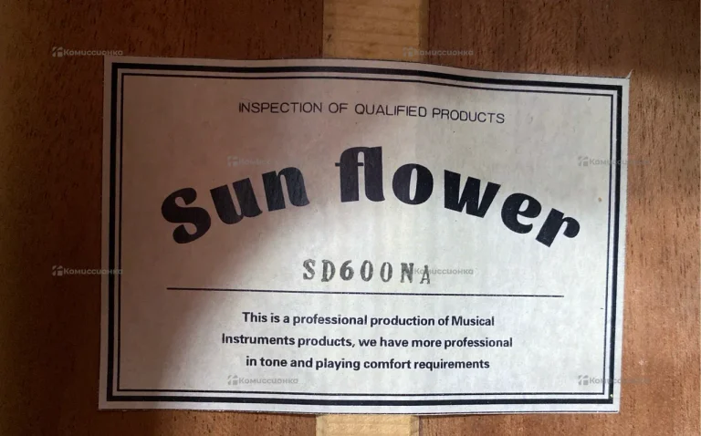 Акустическая гитара Sun Flower SD600NA