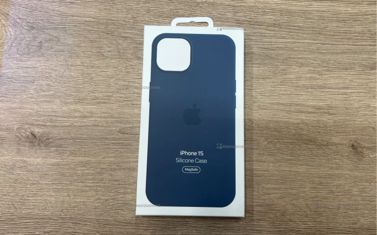Чехол для Iphone 15 MagSafe - Темно-синий
