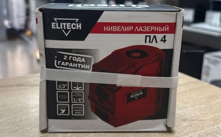 Лазерный уровень Elitech ПЛ4