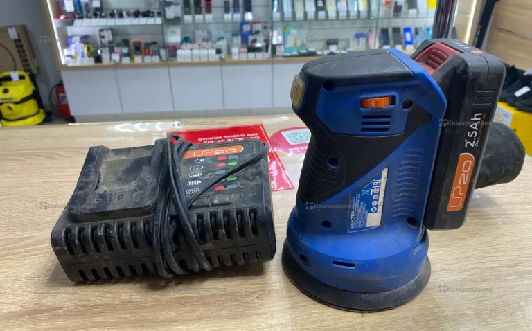 Эксцентриковая машинка dexter 20vos2