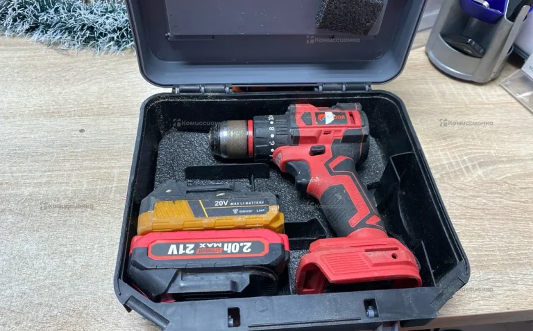 Аккумуляторный шуруповерт Edon UAD-21PBL