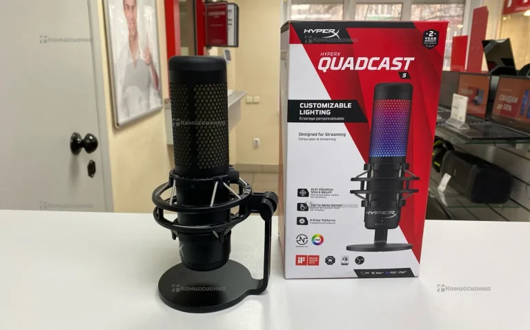 Микрофон Hyperx QuadCast s