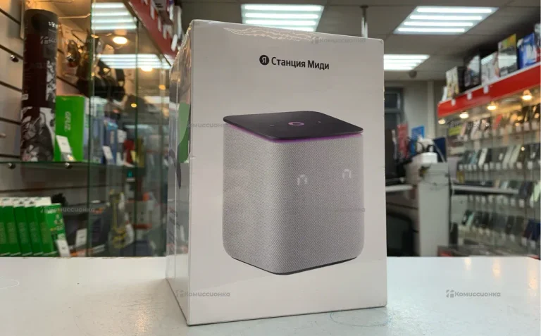 Колонка Яндекс станция миди