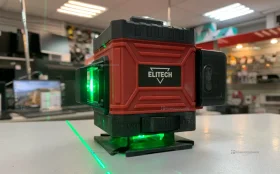 лазерный уровень Elitech пл 12л-зел