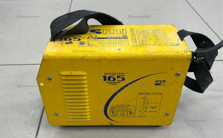 сварочный инвертор Gysmi 165