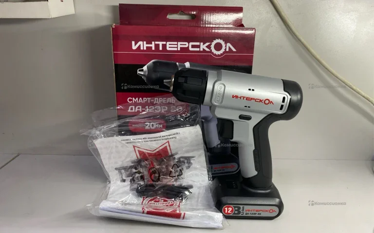 Дрель-шуруповерт Интерскол ДА-12ЭР