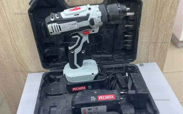 Шуруповерт ресанта  да-20-2лк