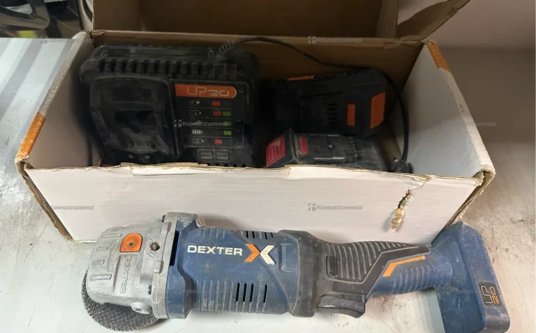 Аккумуляторная УШМ Dexter vag2-125.1