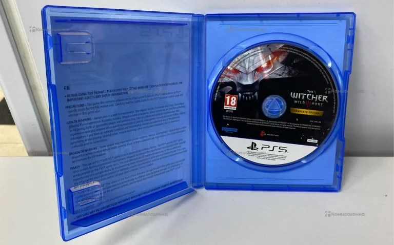 Диск PS5 The Witcher Wild Hunt