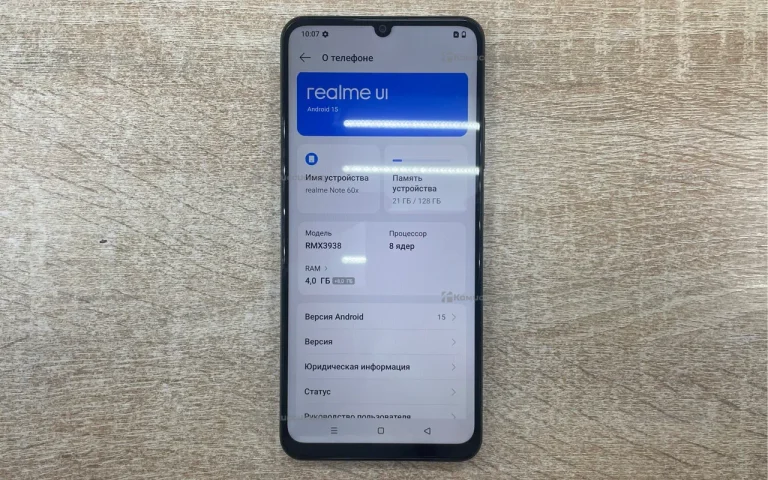 Realme Note 60x 4/128 ГБ