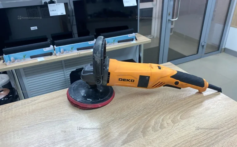 Шлифмашина полировальная сетевая DEKO DKP1500