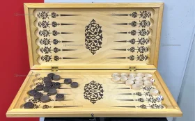 Купить Нарды резные с шахматной доской б/у , в Челябинск Цена:890рублей