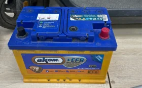Аккумулятор автомобильный Аком EFB+ 75 Ач