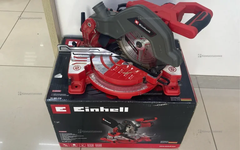 Пила торцовочная Einhell ТС-MS 216