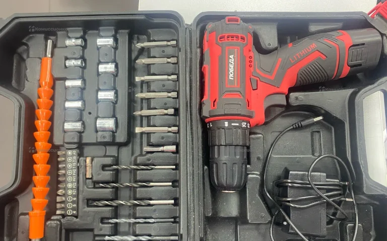 аккумуляторная дрель шуруповёрт ДА-20/1 Ли 20В 1 А