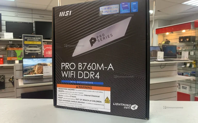 Материнская плата MSI PRO B760M-A WI-FI DDR4
