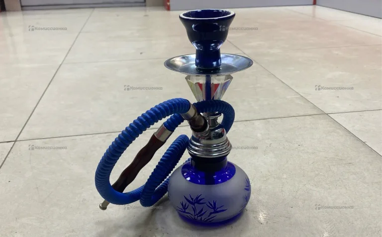 Мини кальян синий