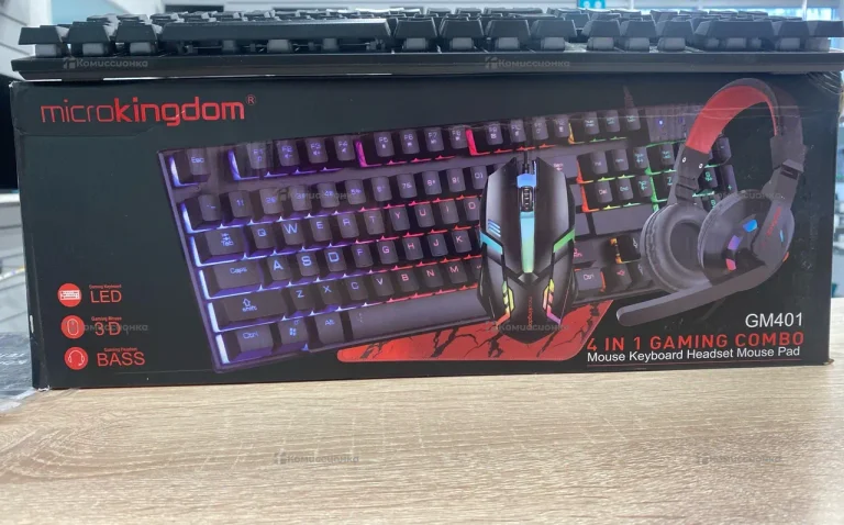 Набор клавиатура , мышка , наушники . GM401