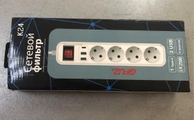 Купить Сетевой фильтр gfuzf k24 4 розетки б/у , в Новокуйбышевск Цена:690рублей
