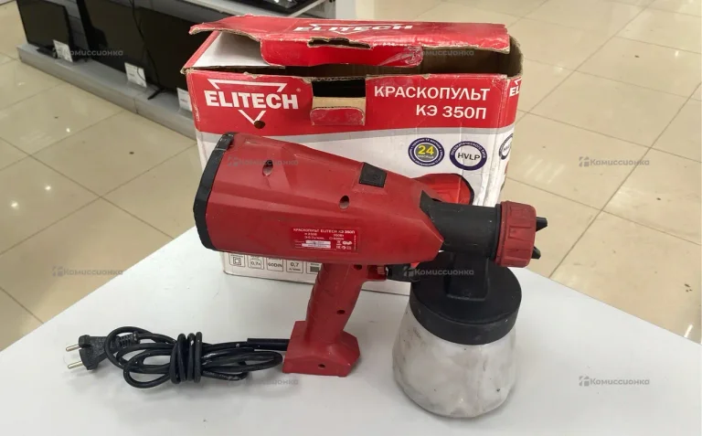 Сетевой краскопульт ELITECH КЭ 350П