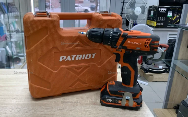 Аккумуляторная дрель-шуруповерт PATRIOT BR 181UES