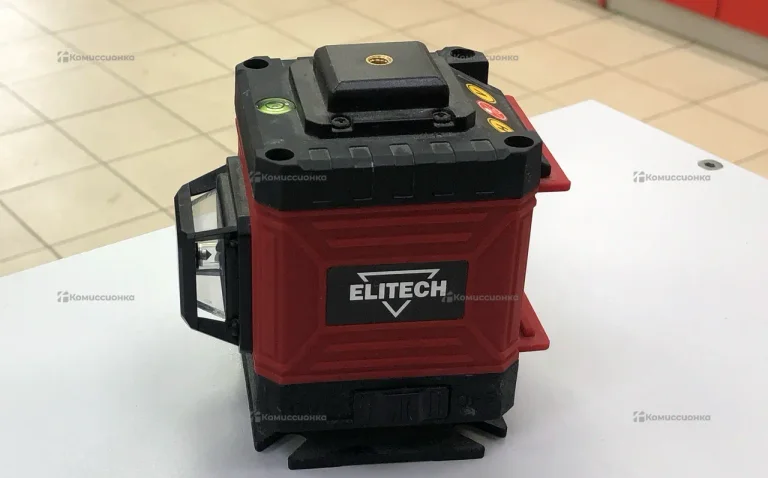 Лазерный уровень elitech пл 12л-зел