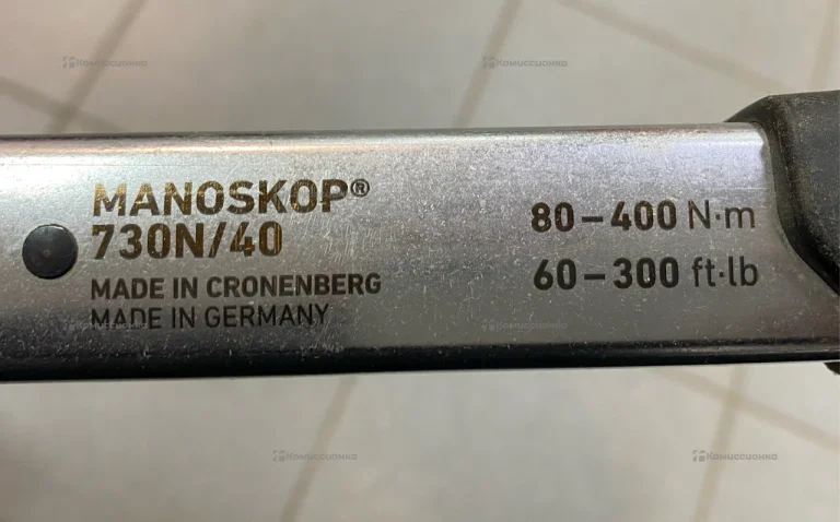 Динамометрический ключ STAHLWILLE MANOSKOP 730N/40