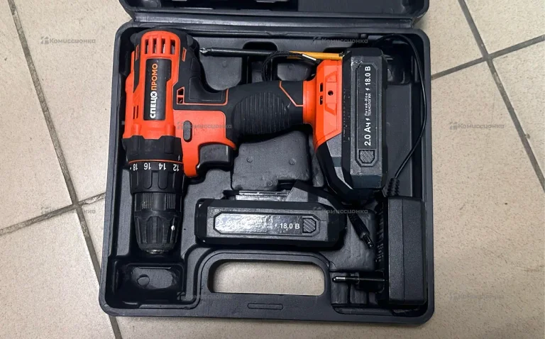 Дрель-шуруповерт СПЕЦ ПРОМО БДА-18-П