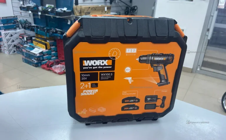 шуруповерт worx wx 100