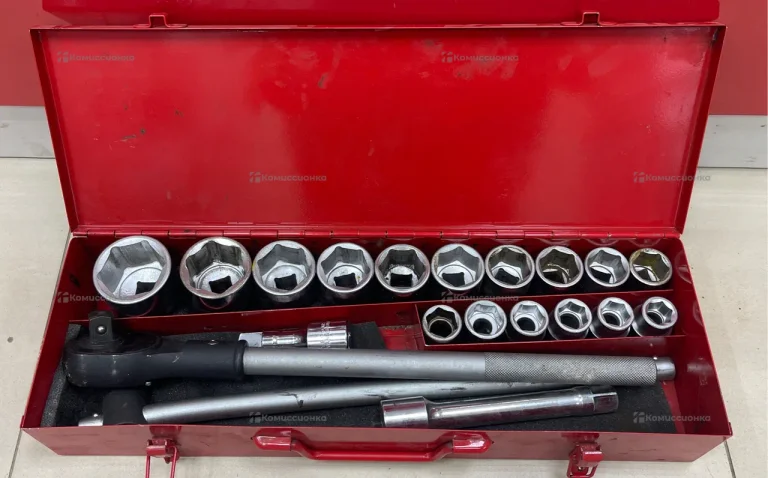 Набор шестигранных торцевых головок 3/4" 19-50мм 2