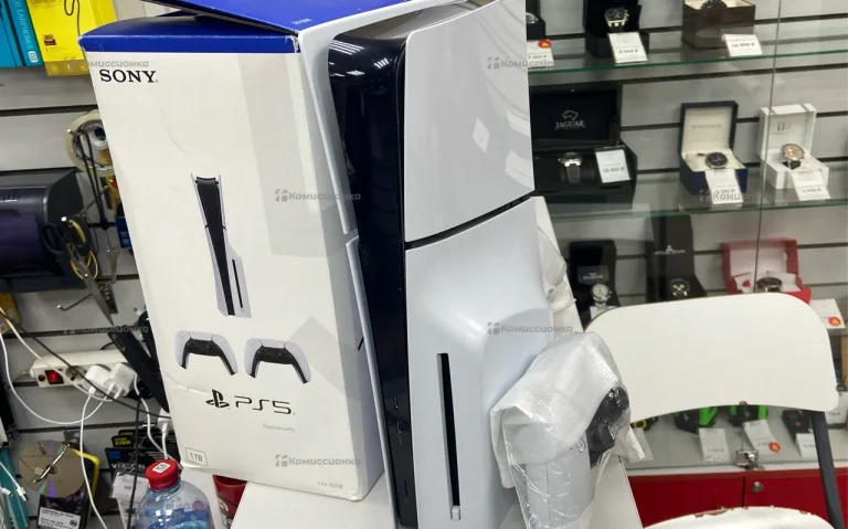 Приставка Sony PS 5 1tr с дисководом (2 геймпада)