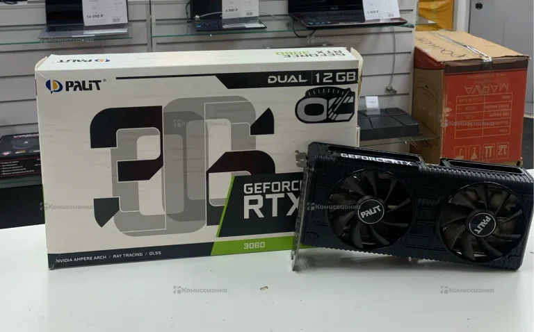Видеокарта Palit rtx3060 12g