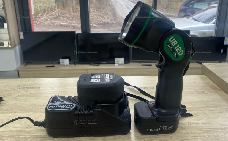 фонарь hitachi koki eb1214s с з/у