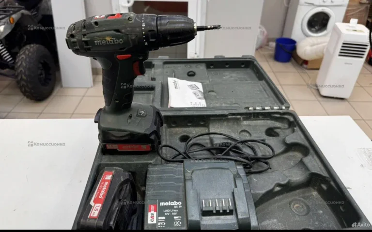 Дрель шуруповёрт metabo BS 14.4