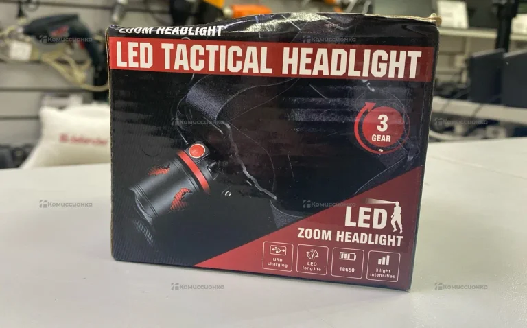 Фонарик налобный t334