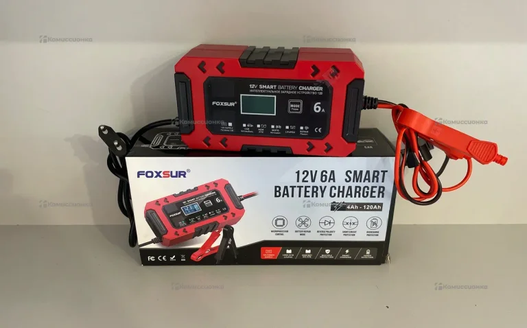 Зарядное устройство для аккумулятора Foxsur 12V 6A