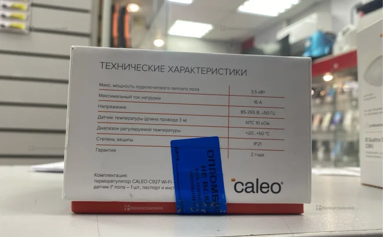 caleo терморегулятор для всех видов теплых полов