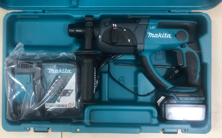 Перфоратор аккумуляторный Makita LXT DHR202RF 1,9