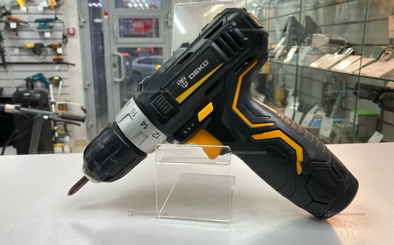 Аккумуляторная дрель-шуруповерт DEKO GCD12DU3