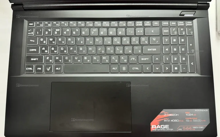 Ноутбук ARDOR GAMING R17-I7NDR405