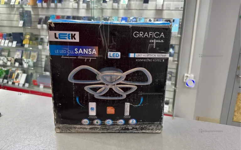 люстра leek 80вт с пультом