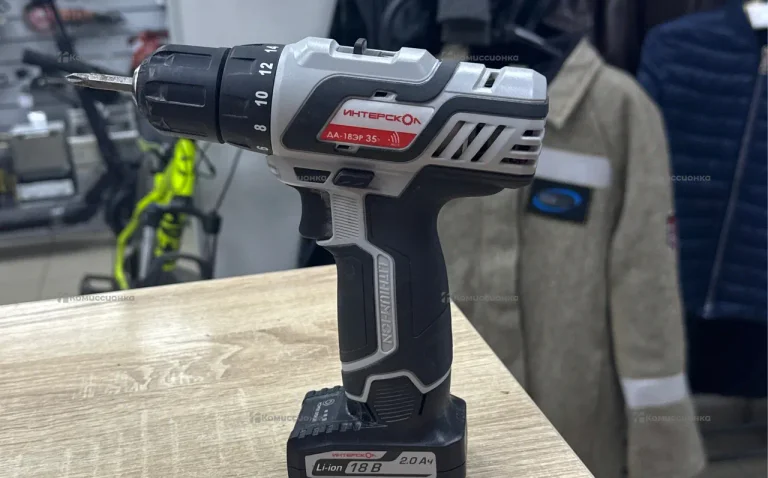 Дрель-шуруповерт Интерскол ДА-18ЭР