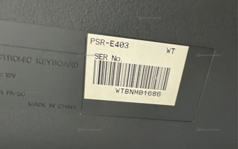 Сентизатор Yamaha psr-e403