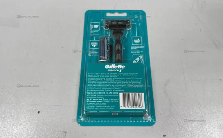 Бритва и 2 лезвия Gillette Mach 3