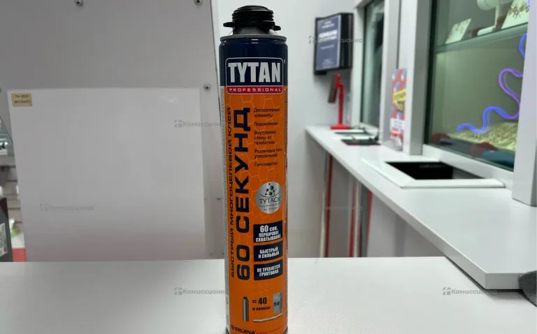 Клей-пена профессиональная Tytan 60 секунд выход п
