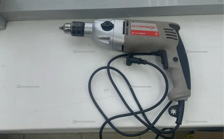 Дрель Интерскол ДУ-16/1000ЭР